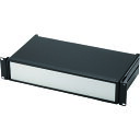 タカチ システムラックケース シルバー/ブラック (品番:MSR133-43-28BS)(注番1975136)・(法人・事業所限定,直送元)