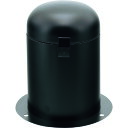 カクダイ 立型散水栓ボックス(ブラック・カギつき) 〔品番:626-139-D〕