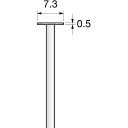 アルゴファイル　カットダイヤ （品番:DHP2133）（注番1983891）・（送料別途見積り,法人・事業所限定,取寄）