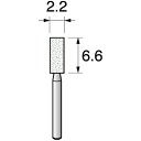 アルゴファイル　WA／1．6軸砥石 （軸付砥石ミニ　ホワイトアランダム） （品番:GCW1003）（注番1983892）・（送料別途見積り,法人・事業所限定,取寄）