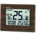 SEIKO　和暦表示付き電波時計 （品番:SQ442B）（注番1993086）