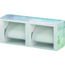 □カクダイ ツインペーパーホルダー//ワンタッチ (品番:203-015)(注番1994552)・(送料別途見積り,法人・事業所限定,取寄)(3)