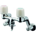 カクダイ 洗濯機用混合栓(ストッパーつき) 〔品番:127-303〕