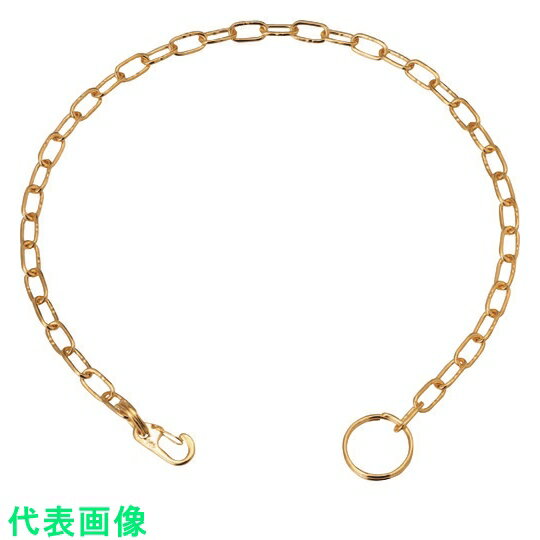 水本　ステンレス　ポケットチェーンMP型（ゴールド）　全長300mm　C：4mm （品番:B-226