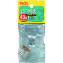 ELPA ミニボール球40W (品番:G-81H(C))(注番2020989)