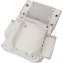 □コヅチ 釘袋サイドポケット付白 (品番:SH-502)(注番2021716)・(送料別途見積り,法人・事業所限定,直送)