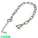 ■水本 ステンレス アンカー付チェーン 4mm チェーン長500mm (品番:A-1211)(注番2023168)・(送料別途見積り,法人・事業所限定,取寄)