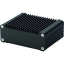 タカチ ヒートシンクアルミケース ブラック (品番:EXH23-8-21BB)(注番2023885)・(法人・事業所限定,直送元)