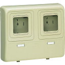 未来 電力量計ボックス(ベージュ) (品番:WP-3WJ-Z)(注番2036710)・(送料別途見積り,法人・事業所限定,取寄)(4)