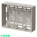 未来 モール用スイッチボックス3ヶ用 (品番:MSB-3G)(注番2045939)・(送料別途見積り,法人・事業所限定,取寄)(4)