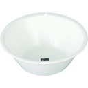 TONBO　タライ　フロート湯桶N25　フック穴付　ホワイト　3L （品番:07745）（注番2065458）