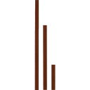 TRUSCO WLP用段差エンドカバー 540mm ライトウォルナット (品番:WPE-0540-BR)(注番2068062)(3)