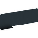 TRUSCO ミーティングテーブル用パーテーション W1000×H329 ミッドグレー (品番:MTP1000)(注番2073008)・(法人・事業所限定,直送...