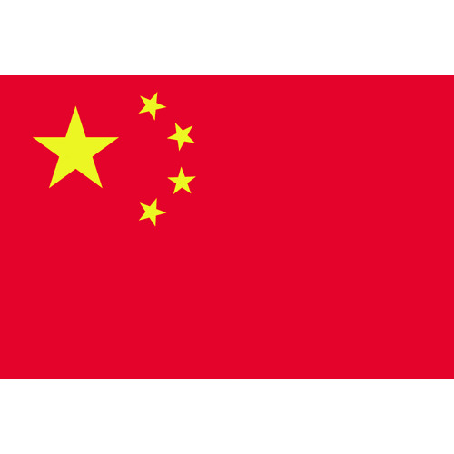 東京製旗　卓上旗（16×24cm）中華人民共和国 （品番:406425）（注番2073624）
