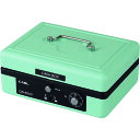 カール 手提げ金庫 キャッシュボックス CB-8250-U ライトグリーン A6サイズ (品番:CB-8250-U)(注番2077379)