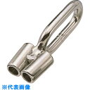 TRUSCO ワイヤーコースリング ステンレス製 全長65mm (品番:TWCR-1)(注番2081096)