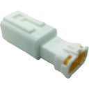 ミネベアコネクト 防水コネクタ M端子用ハウジング(500個入) (品番:CE01A5-02N0-01)(注番2082123)・(送料別途見積り,法人・事業所限...