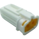 ミネベアコネクト 防水コネクタ F端子用ハウジング(500個入) (品番:CE01A6-02N0-01)(注番2082138)・(送料別途見積り,法人・事業所限...
