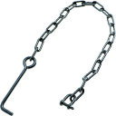 TRUSCO ステンレス アンカー付きチェーン 4mm チェーン長さ500mm (品番:TGCH-4)(注番2082960)