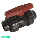 エスロン ボールバルブ禁油 本体材質PVC シール材質EPDM ねじ 65A (品番:BV65NXE)(注番2099555)