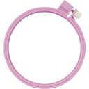クロバー カラフル刺しゅう枠12cm パープル (品番:57-263)(注番2110660)・(送料別途見積り,法人・事業所限定,取寄)(4)