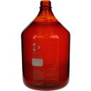 SIBATA ねじ口びん セーフティコート 茶褐色 びんのみ 5L (品番:017290-50005)(注番2130480)・(送料別途見積り,法人・事業所限定...