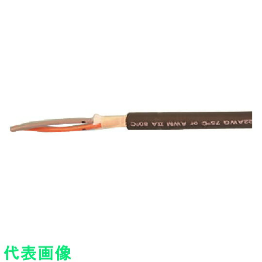 太陽ケーブルテック　電子機器配線用ケーブル　CM／2464-1007／2A　LF　10M （品番:CM/2464-2X20AWG-DOT-10）（注番2143271）
