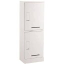 河村電器 宅配ボックス RUSUPO ホワイト 1300×450×310 2段タイプ (品番:KD2-31CW)(注番2151425)