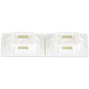 PANDUIT スーパーグリップ専用マウントベース 白 100個入り SGABM25-A-C (品番:SGABM25-A-C)(注番2157846)