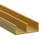 光 簡易内窓用フレーム&レール 上レール木目11×30.5×915mm (品番:PTL3013)(注番2159037)