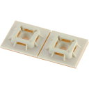 PANDUIT スーパーグリップ専用マウントベース 白 100個入り SGABM30-A-C (品番:SGABM30-A-C)(注番2159320)