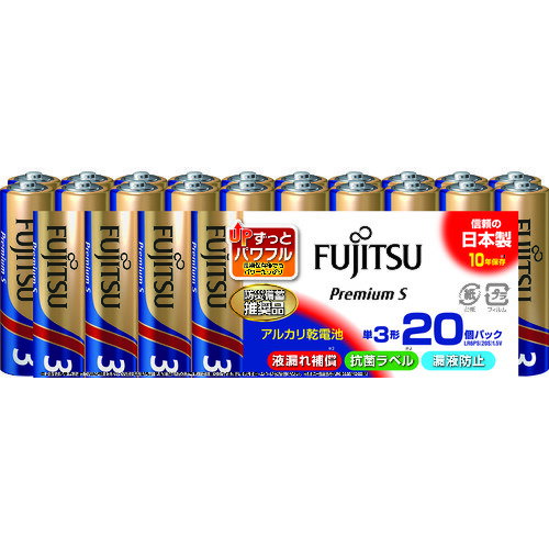 FDK アルカリ乾電池単3 PremiumS (20本入) (品番:LR6PS(20S))(注番2160551) FDK アルカリ乾電池単3 PremiumS (20本入) (品番:LR6PS(20S))(注番2160551)