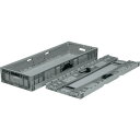 サンコー TP規格折りたたみコンテナ 556710 TPOー4122 ライトグレー (品番:SK556710)(注番2163681)