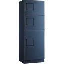 ■ダイケン 宅配ボックス 専有仕様 2段タイプ ダークグレー色 (品番:TBX-G2SS-G)(注番2262162)・(送料別途見積り,法人・事業所限定,直送)