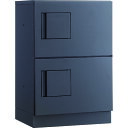 ■ダイケン 宅配ボックス 専有仕様 1段タイプ ダークグレー色 (品番:TBX-G1SS-G)(注番2262168)・(送料別途見積り,法人・事業所限定,直送)
