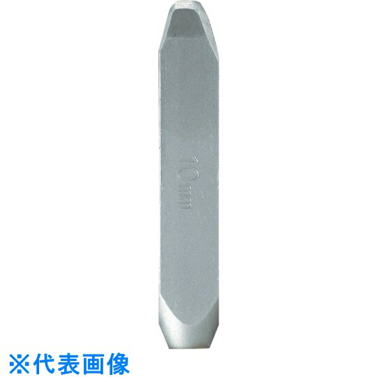 TRUSCO　バラ刻印　10mm　P （品番:SKD-100EP）（注番2288541）
