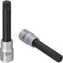 プロクソン ロングXZNトリプルスクエア(スプライン)ビットソケット1/2” 14mm (品番:83376)(注番2293583)・(送料別途見積り,法人・事業...