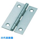 TRUSCO スチール製薄口普通蝶番 生地仕上げ 全長25.5mm (10個入) (品番:550-25N)(注番2335981)