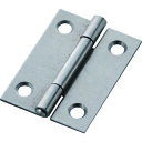 TRUSCO スチール製薄口普通蝶番 生地仕上げ 全長31.5mm (10個入) (品番:550-32N)(注番2335999)