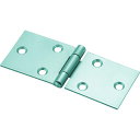 TRUSCO スチール製横長蝶番 生地仕上げ 全長32mm (4個入) (品番:415-32N)(注番2336138)