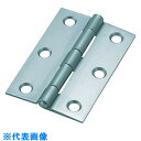 TRUSCO スチール製厚口蝶番 生地仕上げ 全長76mm (10個入) (品番:888-76N)(注番2336766)