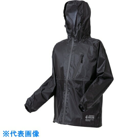 喜多 スーパーライトレインウェア 超軽量 No1710 ブラック 3L(XL) (品番:NO1710-BK-3L)(注番2355676)