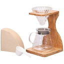 HARIO V60オリーブスタンドセット (品番:VSS-1206-OV)(注番2368363)・(送料別途見積り,法人・事業所限定,直送)