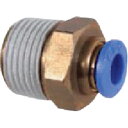 パルサールブ 90°チューブフィッティング プッシュインタイプ PC6−PT3/8”M (品番:A236)(注番2370490)・(送料別途見積り,法人・事業所...