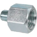 パルサールブ 継手 1/4”F×M8×1.25Mアダプター (鉄製) (品番:A004)(注番2370502)・(送料別途見積り,法人・事業所限定,取寄)