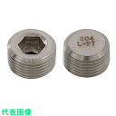 SUNCO SUSプラグ (沈み 左ネジ PT 1/2 (100本入) (品番:A0-02-5618-8040-0000-00)(注番2414016)・(送料別...