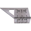 シンワ 2×4止型定規 クリア (品番:62115)(注番2428965)