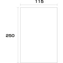 □グリーンクロス　ポリエチレン袋　厚み0．05　1000枚　115幅x長さ250mm （品番:6300004959）（注番2447177）・（法人・事業所限定,直送元）