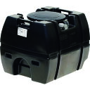 □スイコー スーパーローリータンク 400L 黒 (フタ含む) (品番:SLT-400-BK)(注番2447916)・(法人・事業所限定,直送元)