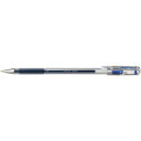 PENTEL 水性ゲルインキボールペン ハイブリッド グリップ 青 EK105 (品番:EK105-GC)(注番2467253)
